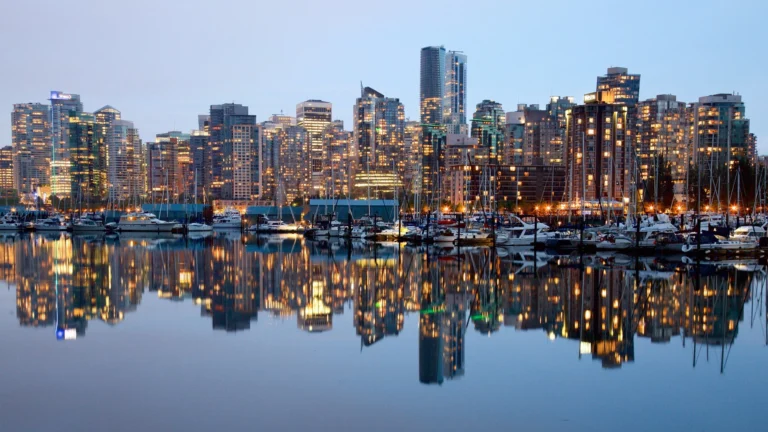 A British Columbian skyline of companies that H2R has assisted with expert HR services